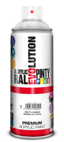 Evolution akril lakk spray 400 ml - M199 matt lakk