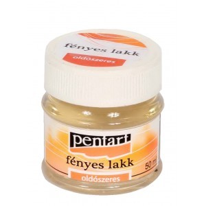 Szintelen oldószeres fényes lakk 50 ml