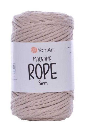 Macrame rope 3 mm - 753 bézs