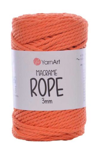 Macrame rope 3 mm - 770 narancs